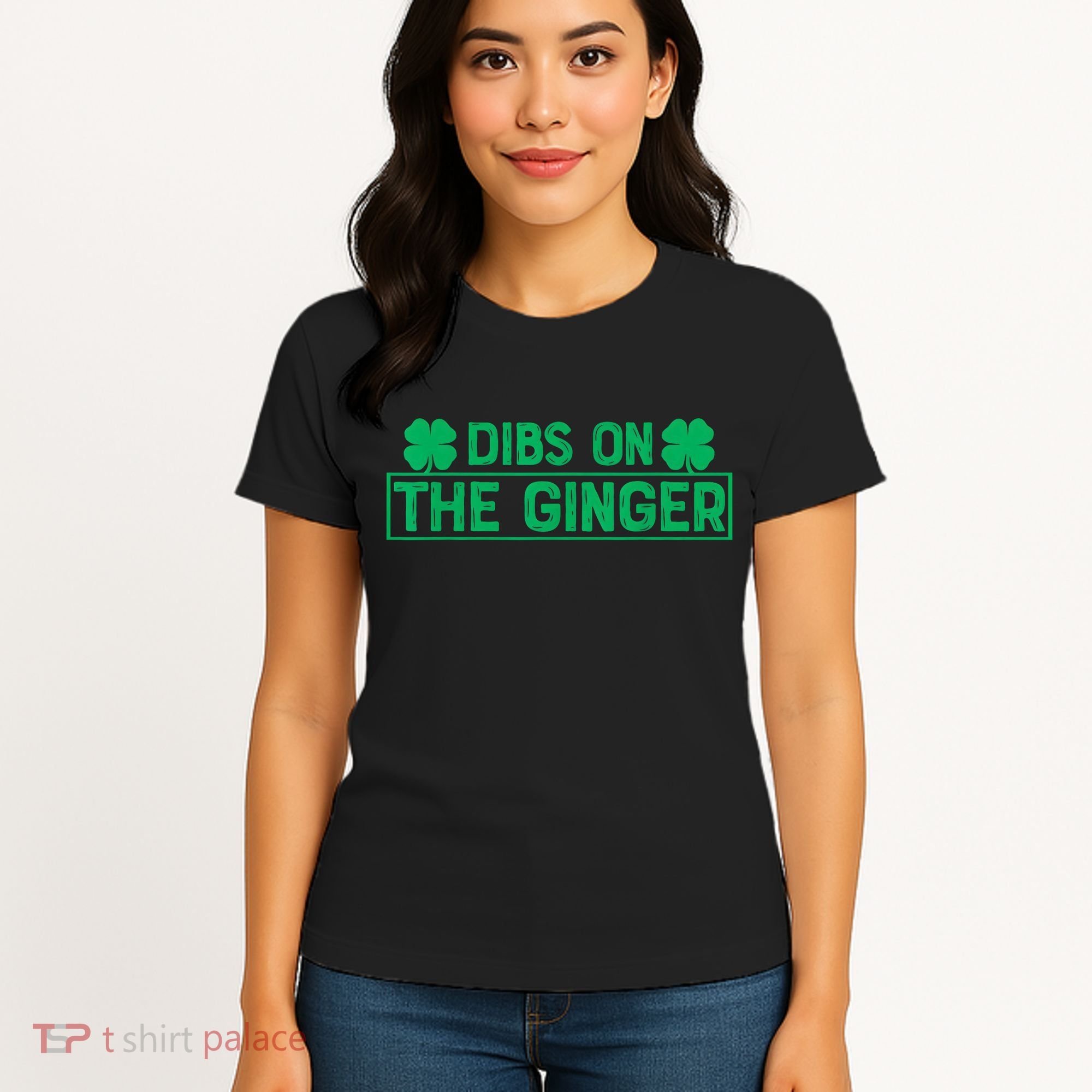 Dibs On The Ginger St Patrick's Day Irish Gingers Redhead Women's T-Shirt