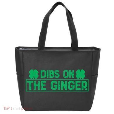 Dibs On The Ginger St Patrick's Day Irish Gingers Redhead Tote Bag