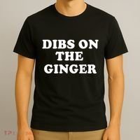 Dibs On The Ginger St Patricks Day Gingers Irish Redhead T-Shirt thumb 3