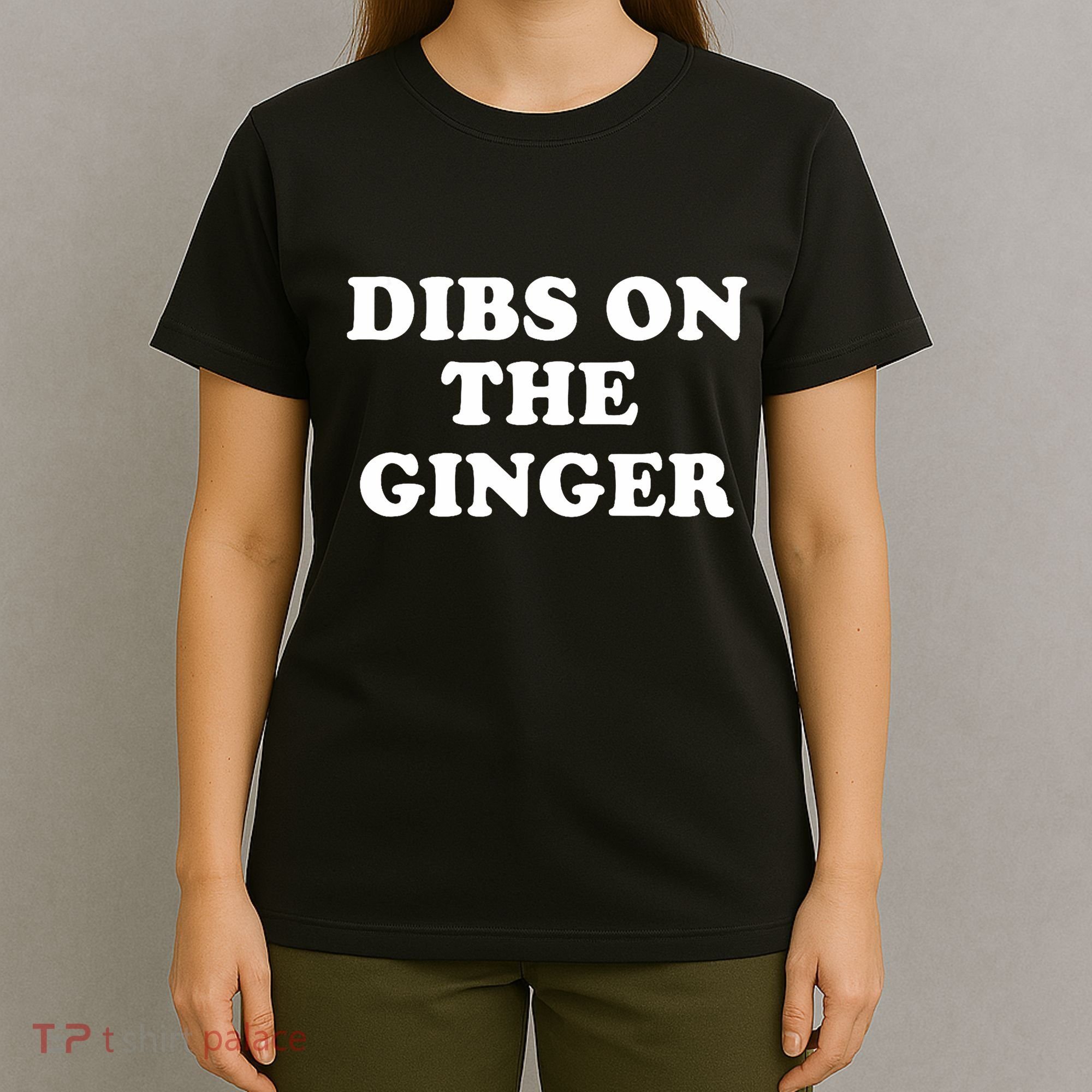 Dibs On The Ginger St Patricks Day Gingers Irish Redhead T-Shirt