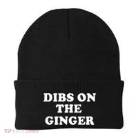 Dibs On The Ginger St Patricks Day Gingers Irish Redhead Beanie thumb 0