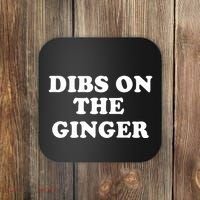 Dibs On The Ginger St Patricks Day Gingers Irish Redhead Coaster thumb 0