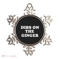 Dibs On The Ginger St Patricks Day Gingers Irish Redhead Ornament thumb 0