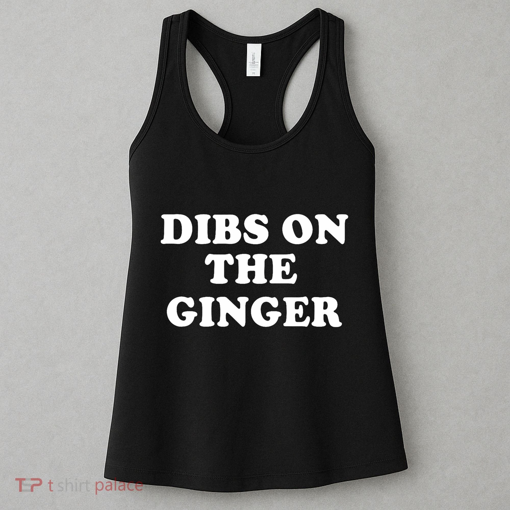 Dibs On The Ginger St Patricks Day Gingers Irish Redhead Women's Tank Top