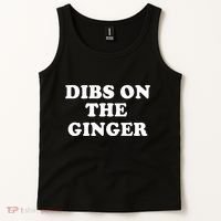 Dibs On The Ginger St Patricks Day Gingers Irish Redhead Tank Top thumb 2