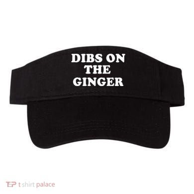 Dibs On The Ginger St Patricks Day Gingers Irish Redhead Visor