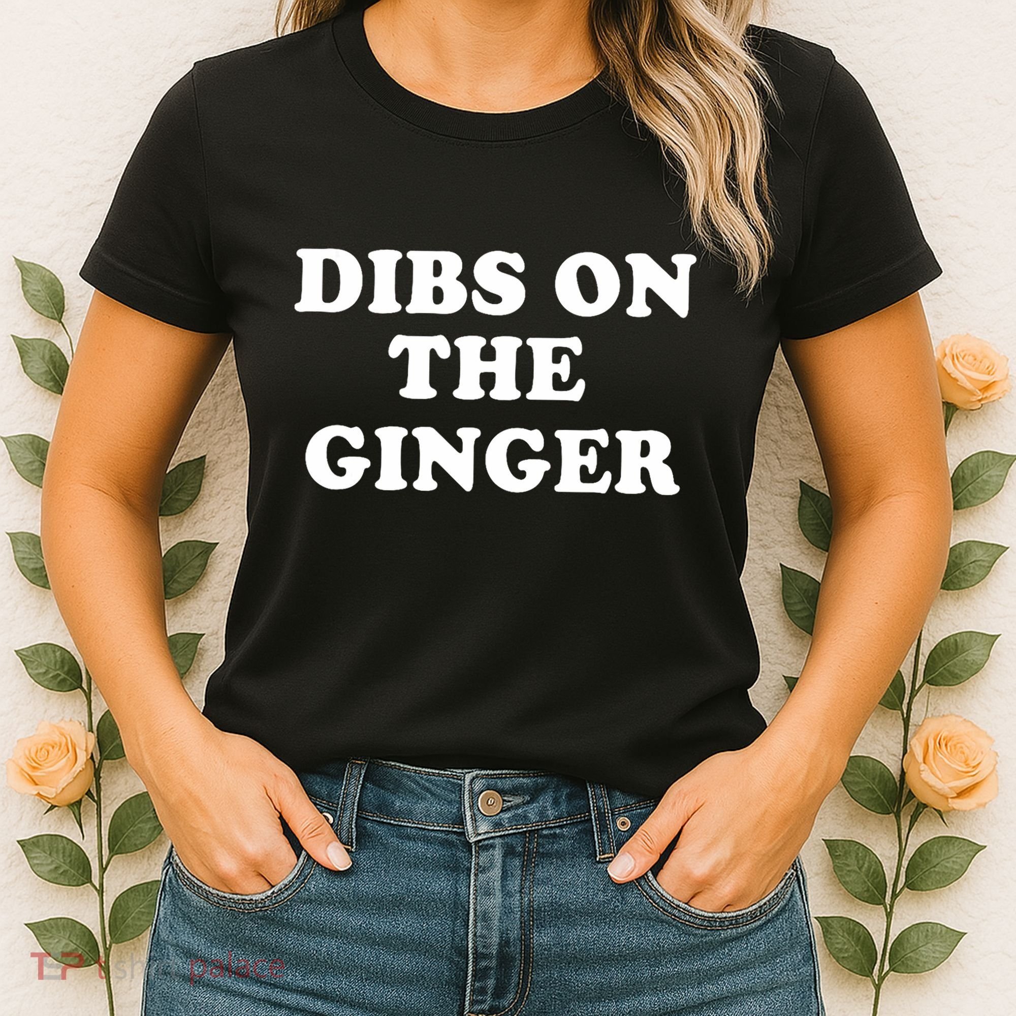 Dibs On The Ginger St Patricks Day Gingers Irish Redhead Women's T-Shirt