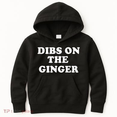 Dibs On The Ginger St Patricks Day Gingers Irish Redhead Kids Hoodie