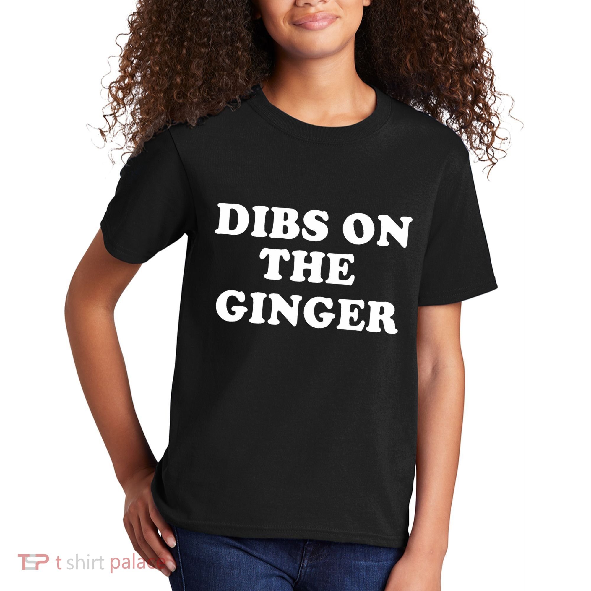 Dibs On The Ginger St Patricks Day Gingers Irish Redhead Kids T-Shirt