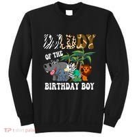 Daddy Of The Birthday Boy Zoo Bday Safari Celebration Sweatshirt thumb 0