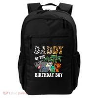 Daddy Of The Birthday Boy Zoo Bday Safari Celebration Backpack thumb 0