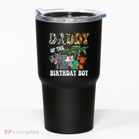 Daddy Of The Birthday Boy Zoo Bday Safari Celebration Tumbler thumb 0