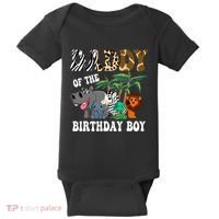 Daddy Of The Birthday Boy Zoo Bday Safari Celebration Baby Bodysuit thumb 0