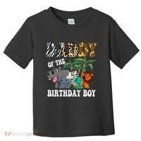 Daddy Of The Birthday Boy Zoo Bday Safari Celebration Toddler T-Shirt thumb 0