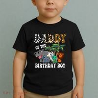 Daddy Of The Birthday Boy Zoo Bday Safari Celebration Toddler T-Shirt thumb 2