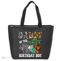 Daddy Of The Birthday Boy Zoo Bday Safari Celebration Tote Bag thumb 0