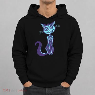 Day Of The Dead Dia De Los Muertos Cat Hoodie