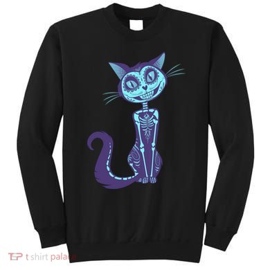 Day Of The Dead Dia De Los Muertos Cat Sweatshirt