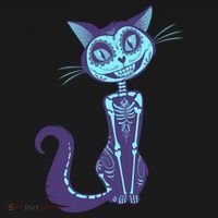 Day Of The Dead Dia De Los Muertos Cat Polo thumb 3