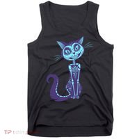 Day Of The Dead Dia De Los Muertos Cat Tank Top thumb 0