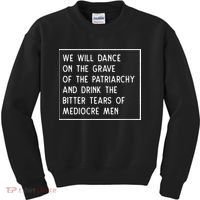 Dance On The Grave Of The Patriarchy Social Justice Feminist Kids Sweatshirt thumb 0
