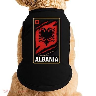 Depth Of The Eagle: Albania In Layers Doggie Tank