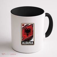Depth Of The Eagle: Albania In Layers Coffee Mug thumb 1