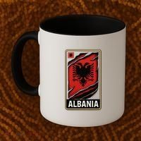 Depth Of The Eagle: Albania In Layers Coffee Mug thumb 2