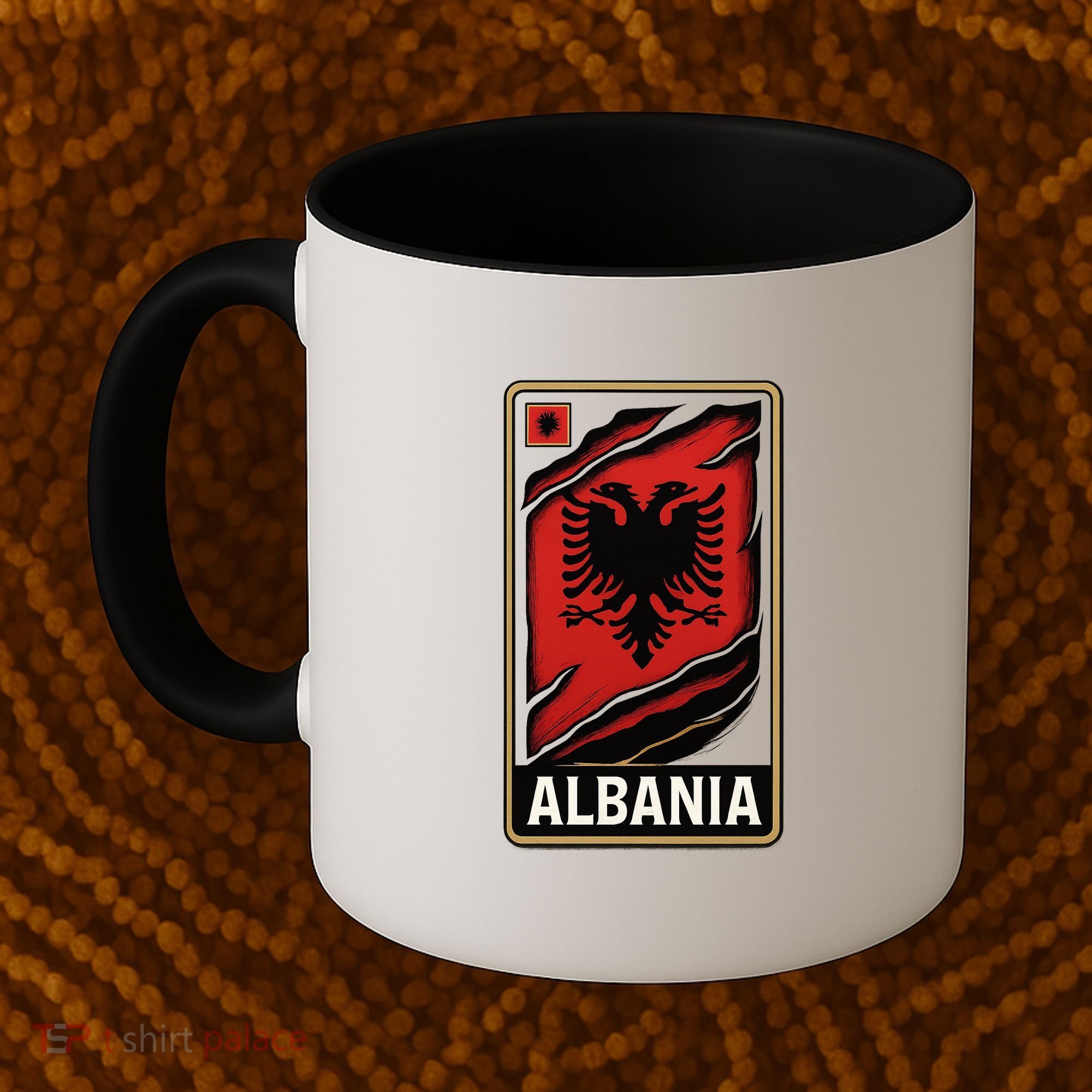 Depth Of The Eagle: Albania In Layers Coffee Mug