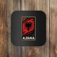 Depth Of The Eagle: Albania In Layers Coaster thumb 0