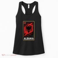 Depth Of The Eagle: Albania In Layers Women's Tank Top thumb 0
