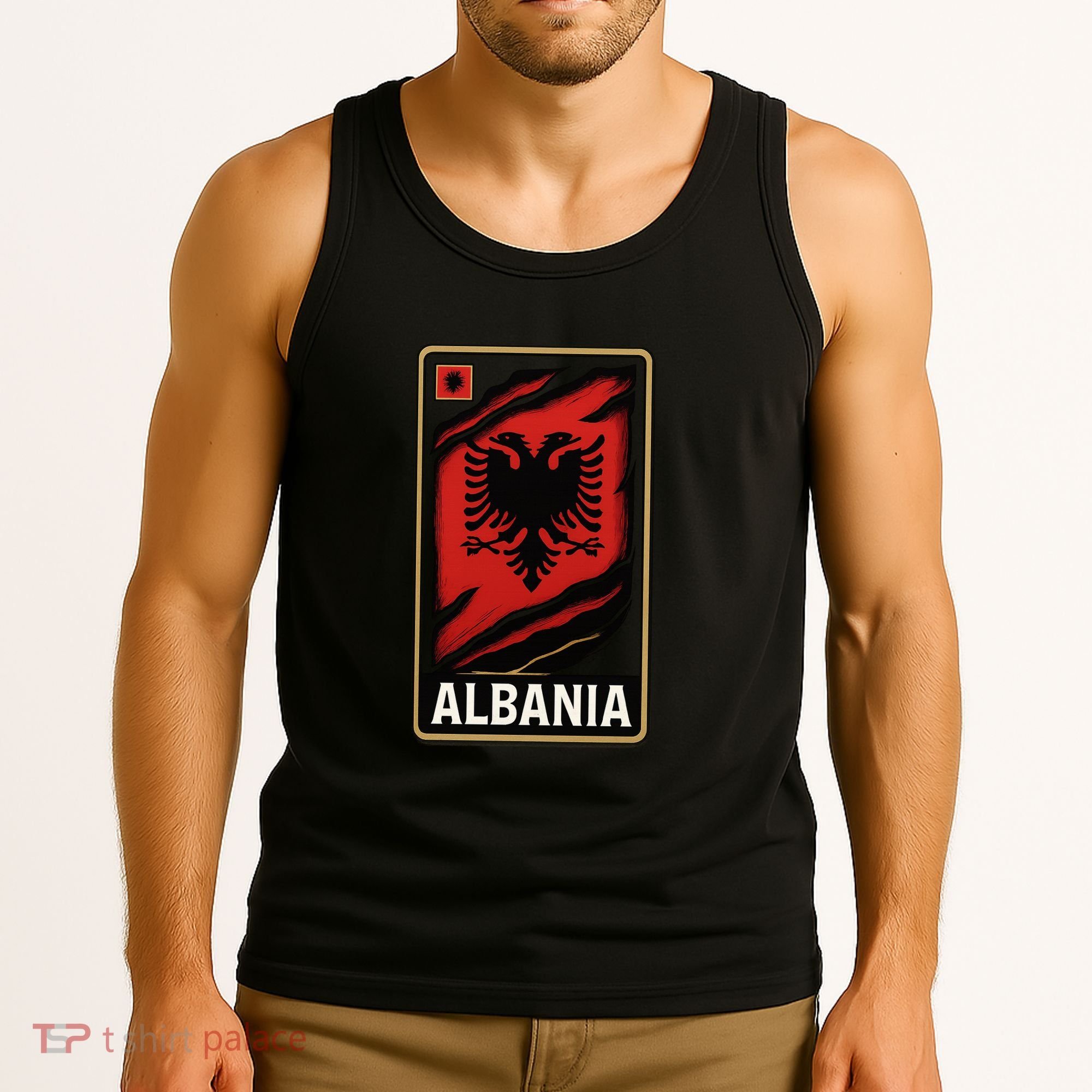 Depth Of The Eagle: Albania In Layers Tank Top