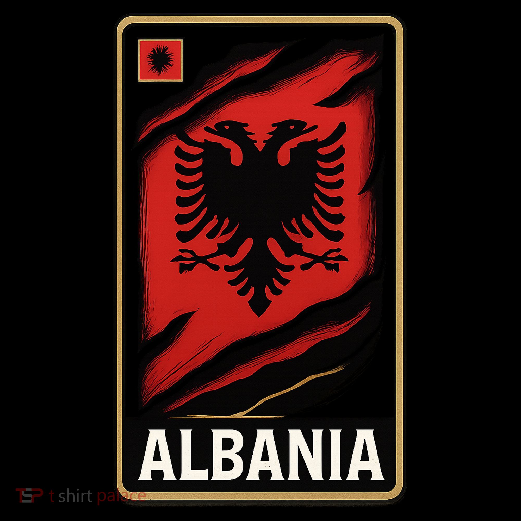 Depth Of The Eagle: Albania In Layers Kids Sweatshirt