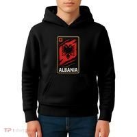 Depth Of The Eagle: Albania In Layers Kids Hoodie thumb 4