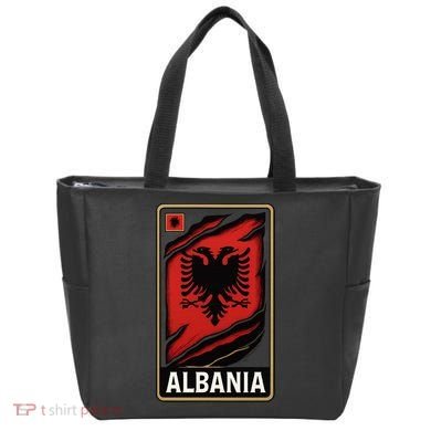 Depth Of The Eagle: Albania In Layers Tote Bag