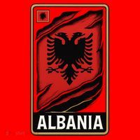 Depth Of The Eagle: Albania In Layers Santa Hat thumb 1