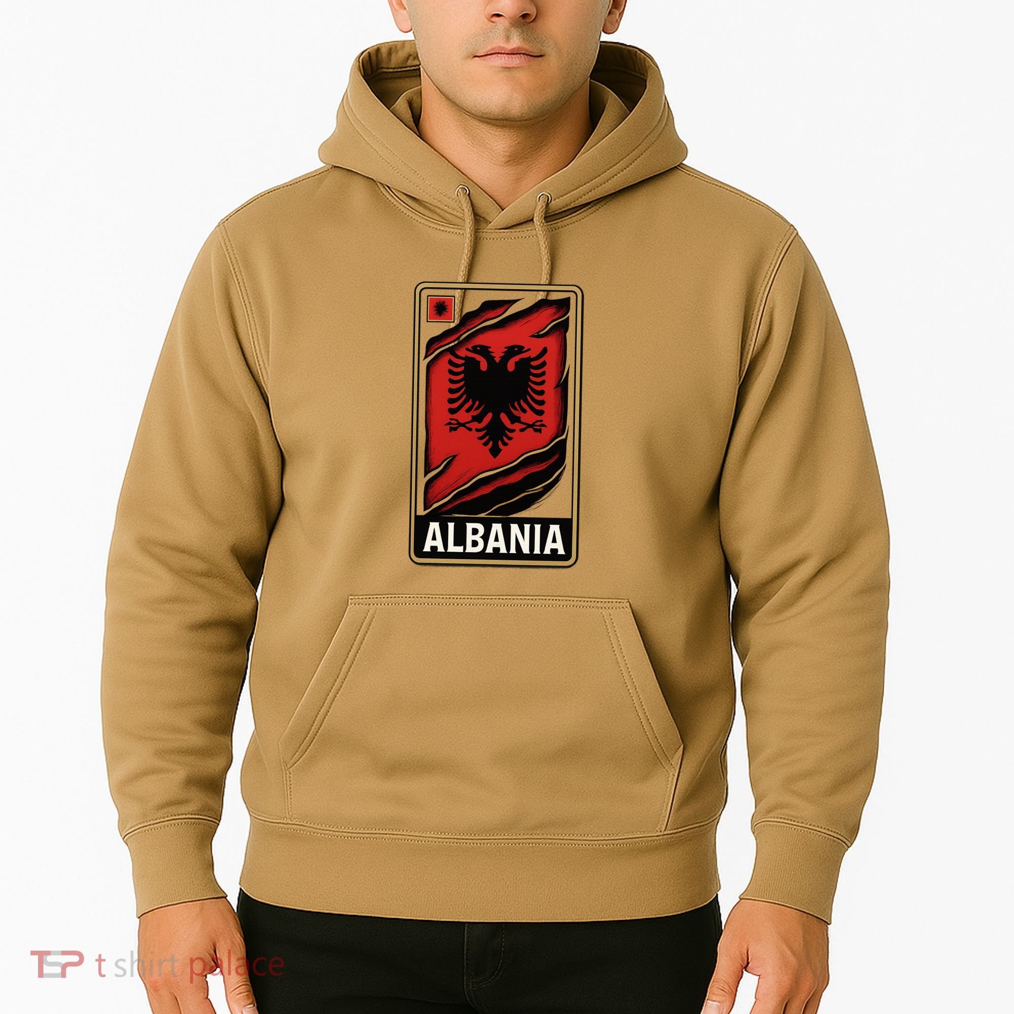 Depth Of The Eagle: Albania In Layers Hoodie