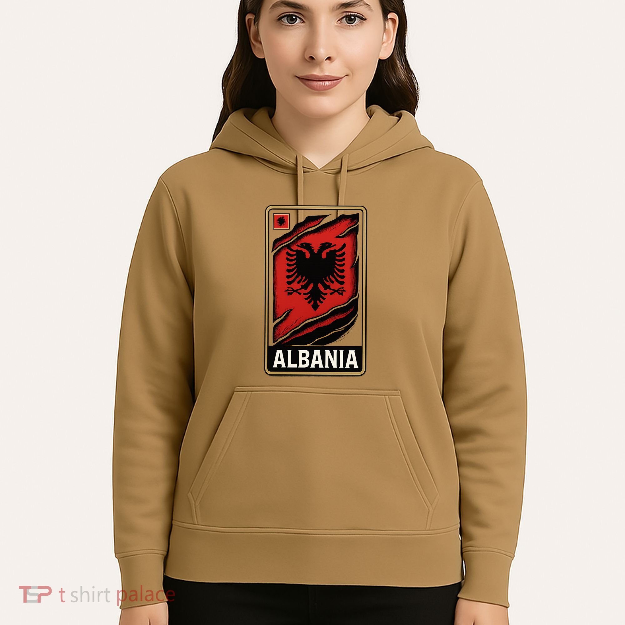 Depth Of The Eagle: Albania In Layers Hoodie