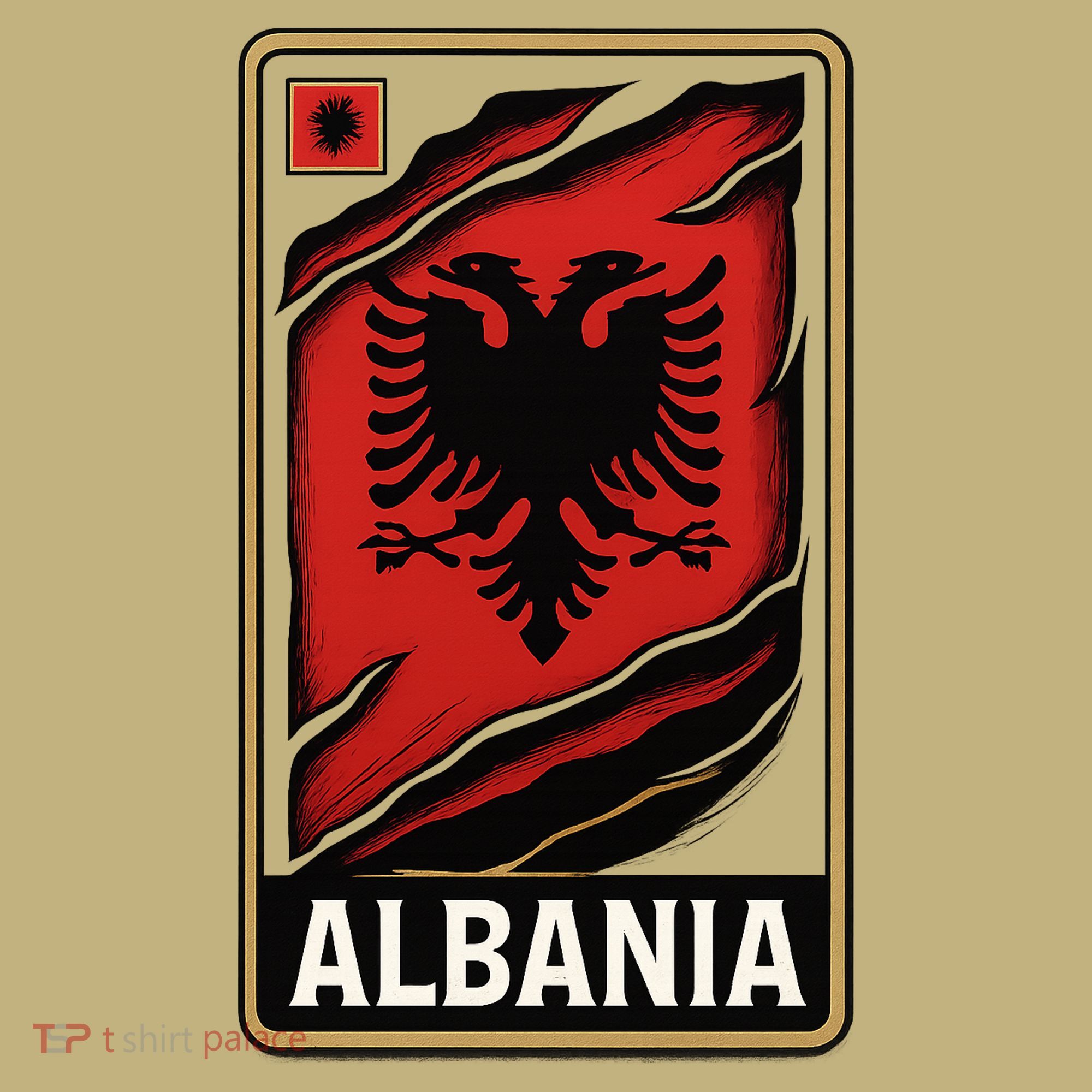 Depth Of The Eagle: Albania In Layers Button