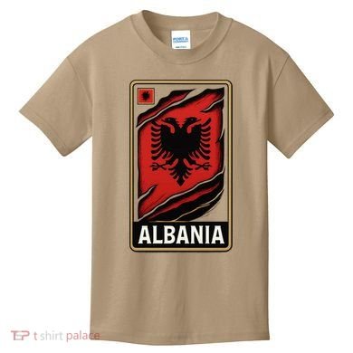 Depth Of The Eagle: Albania In Layers Kids T-Shirt