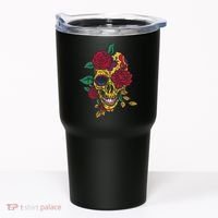 Day Of The Dead Rose Skull Tumbler thumb 0