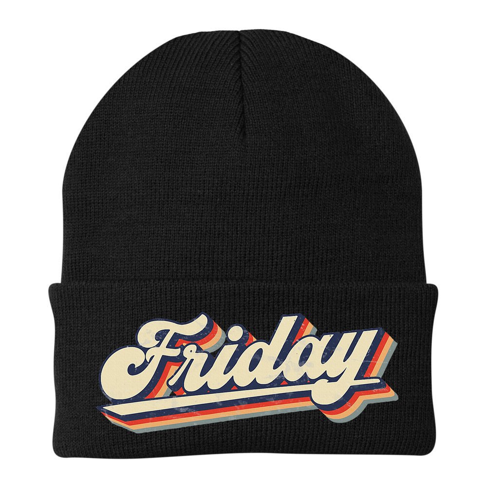 Days Of The Week Friday Beanie