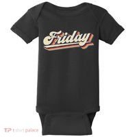 Days Of The Week Friday Baby Bodysuit thumb 0