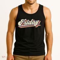 Days Of The Week Friday Tank Top thumb 3