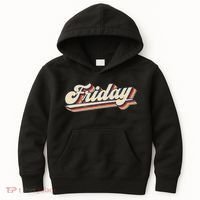 Days Of The Week Friday Kids Hoodie thumb 0
