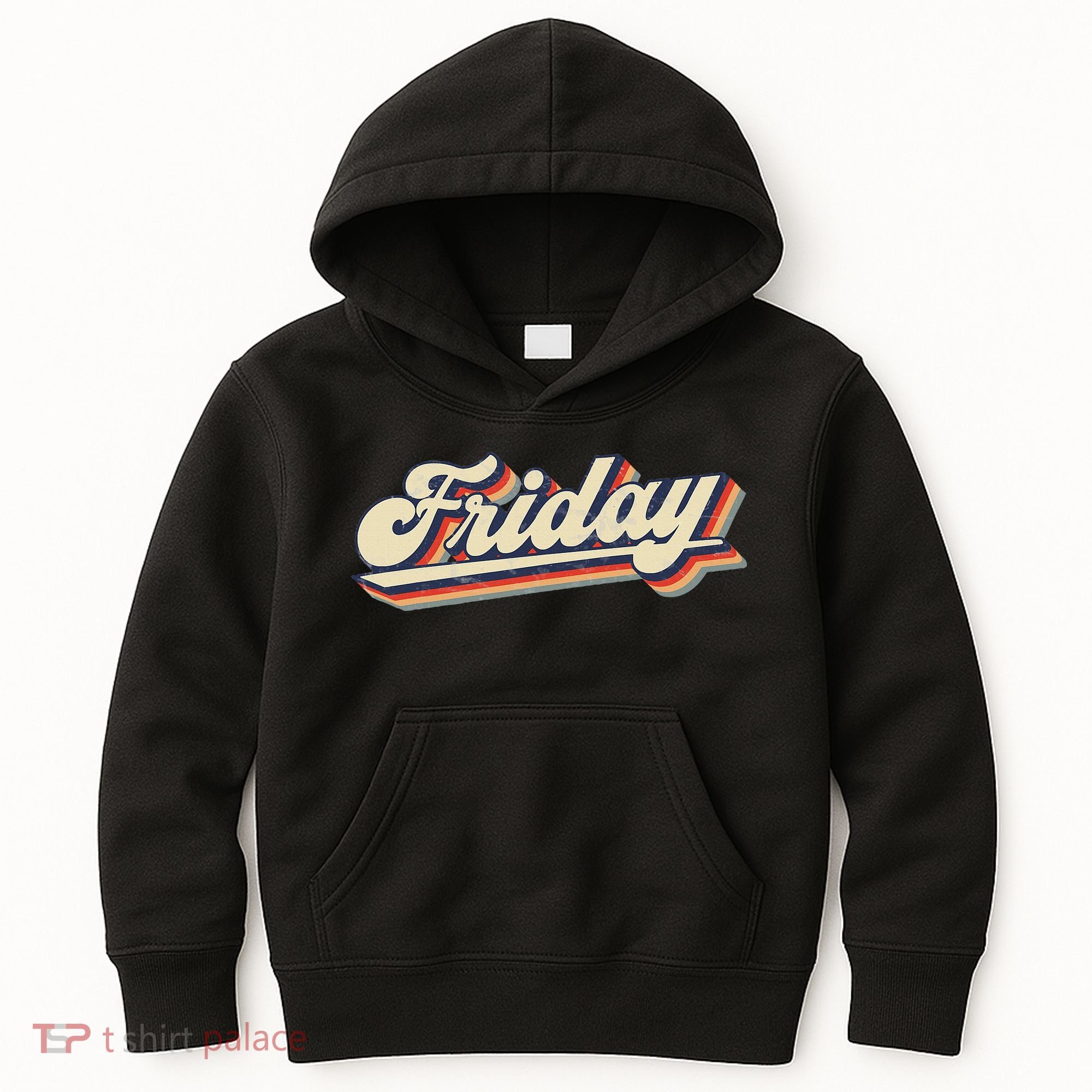 Days Of The Week Friday Kids Hoodie