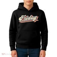 Days Of The Week Friday Kids Hoodie thumb 4
