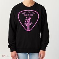 Dibs On The Bassist Dibs On The Bass Player Women's Sweatshirt thumb 0