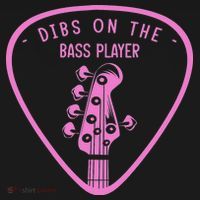 Dibs On The Bassist Dibs On The Bass Player Mousepad thumb 1