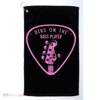 Dibs On The Bassist Dibs On The Bass Player Golf Towel thumb 0